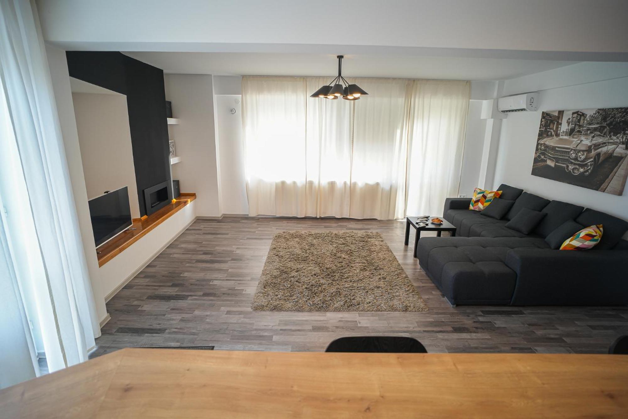 Penthouse With Huge Rooftop Terrace & City View Bukarest Exteriör bild